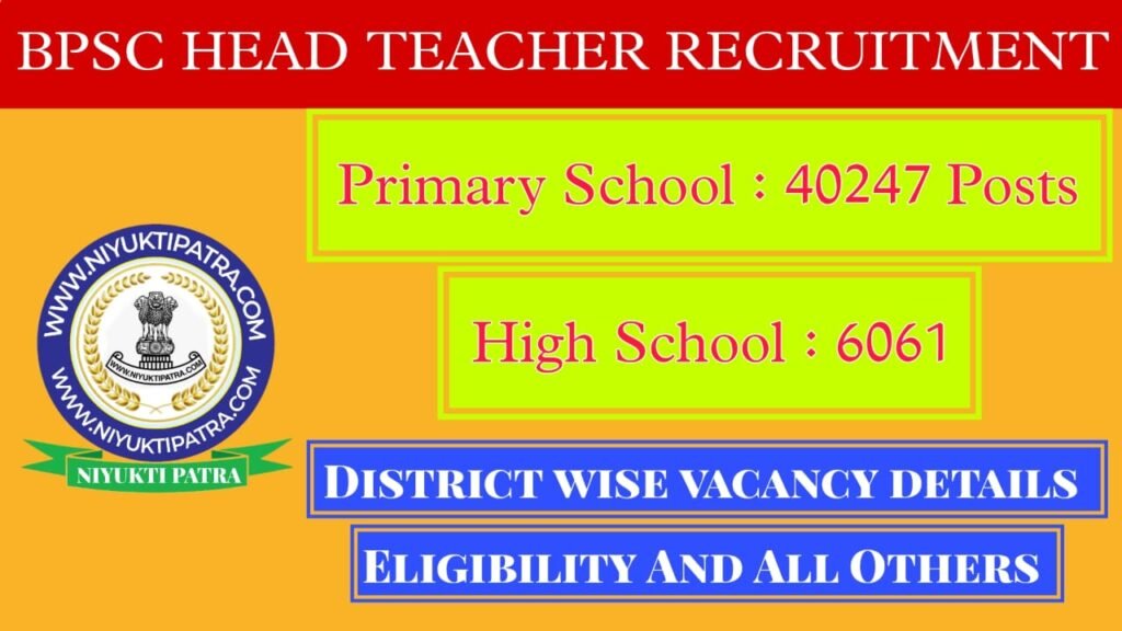 bpsc teacher recruitment