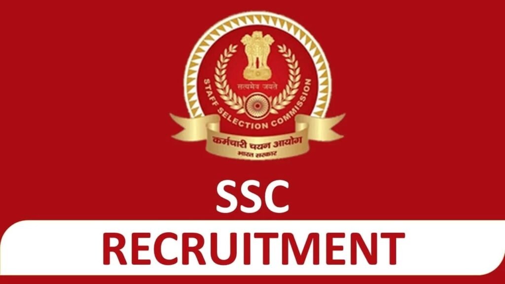 SSC RECRUITMENT
SSC VACENCY 2024
POST Post XII